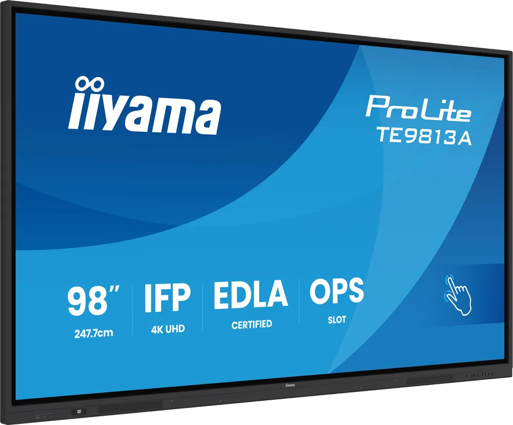 Touchscreen iiyama ProLite TE9813A-B2AG 98" 4K UHD IPS Android