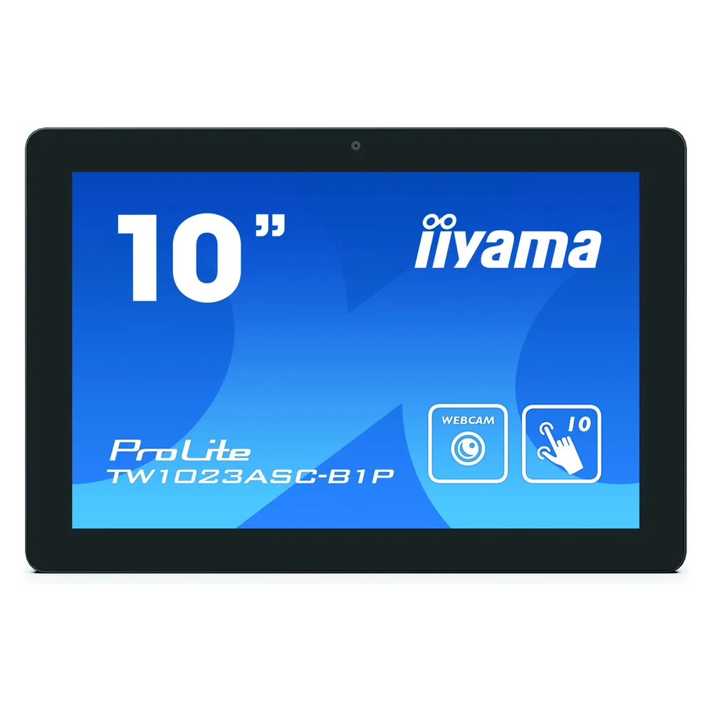 iiyama 10,1", Android, PoE, PCAP, Touch, 1280 x 800, Lautsprecher, HDMI-Ausgang, 385 cd