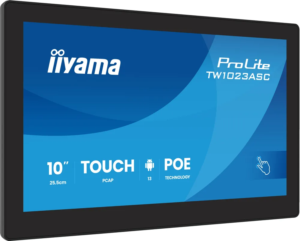 Digital Signage Display iiyama TW1023ASC-B3P 10.1" Touch IPS Android WLAN