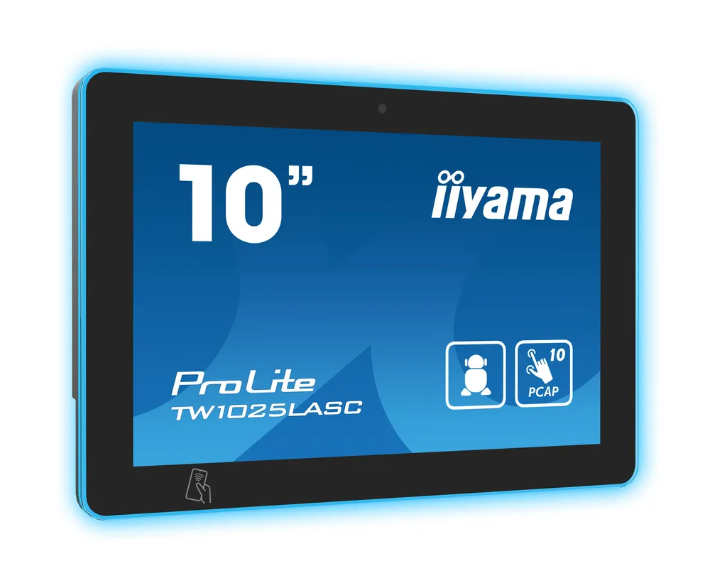 Iiyama TW1025LASC-B1PNR | tw1025lasc-b1pnr | 25,6 cm (10.1") - 1280 x 800 Pixel