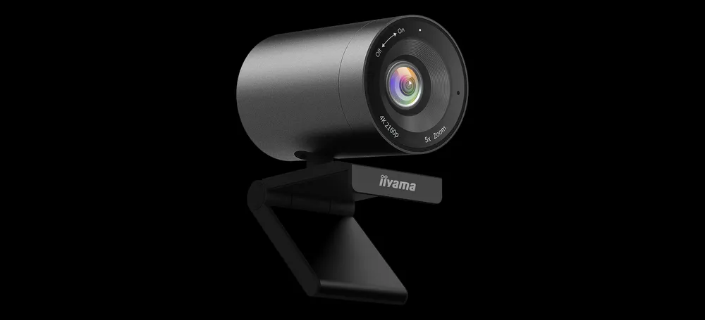 Webcam iiyama UC-CAM10PRO-1 4K UHD 8,5MP 120° USB-C 5x Zoom Mikrofon
