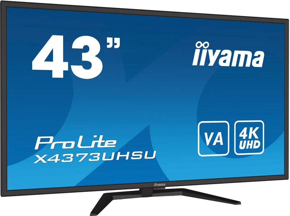 Iiyama ProLite X4373UHSU-B1 | x4373uhsu-b1 | LED-Monitor - 109.2 cm (43")