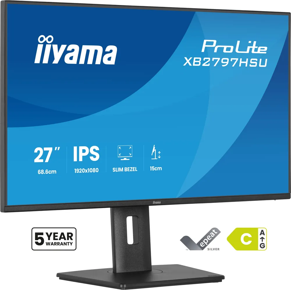 iiyama ProLite XB2797HSU-B1 Monitor 68.6cm (27") Full HD | xb2797hsu-b1 | IPS - 4ms