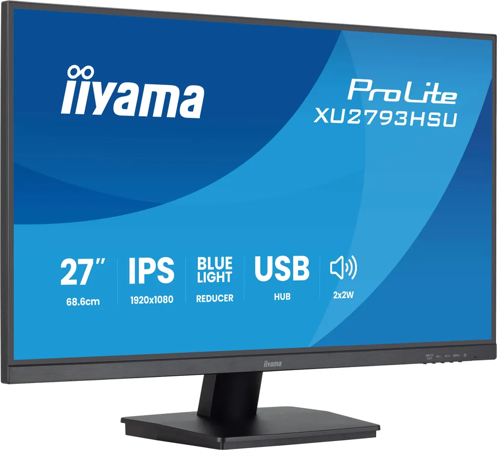 iiyama ProLite XU2793HSU-B7 Monitor 68.5cm (27") Full HD | xu2793hsu-b7 | IPS - 1ms