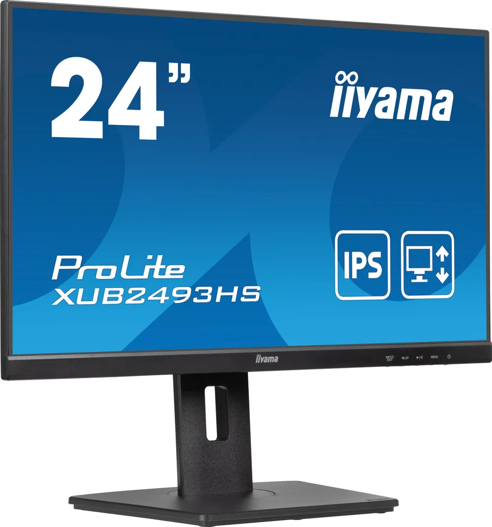 iiyama ProLite XUB2493HS-B6 Monitor 60.5cm (23.8") Full HD | xub2493hs-b6 | IPS - 0.5ms