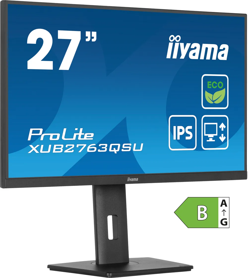 iiyama ProLite XUB2763QSU-B1 Monitor 68.6cm (27") WQHD | xub2763qsu-b1 | IPS - 2ms