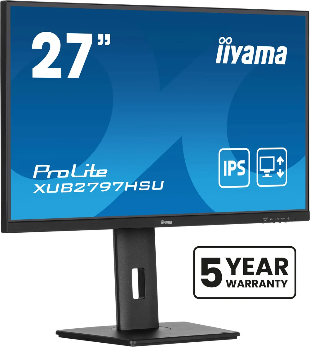 iiyama ProLite XUB2797HSU-B2 Monitor 68.6cm (27") Full HD | xub2797hsu-b2 | IPS - 1ms
