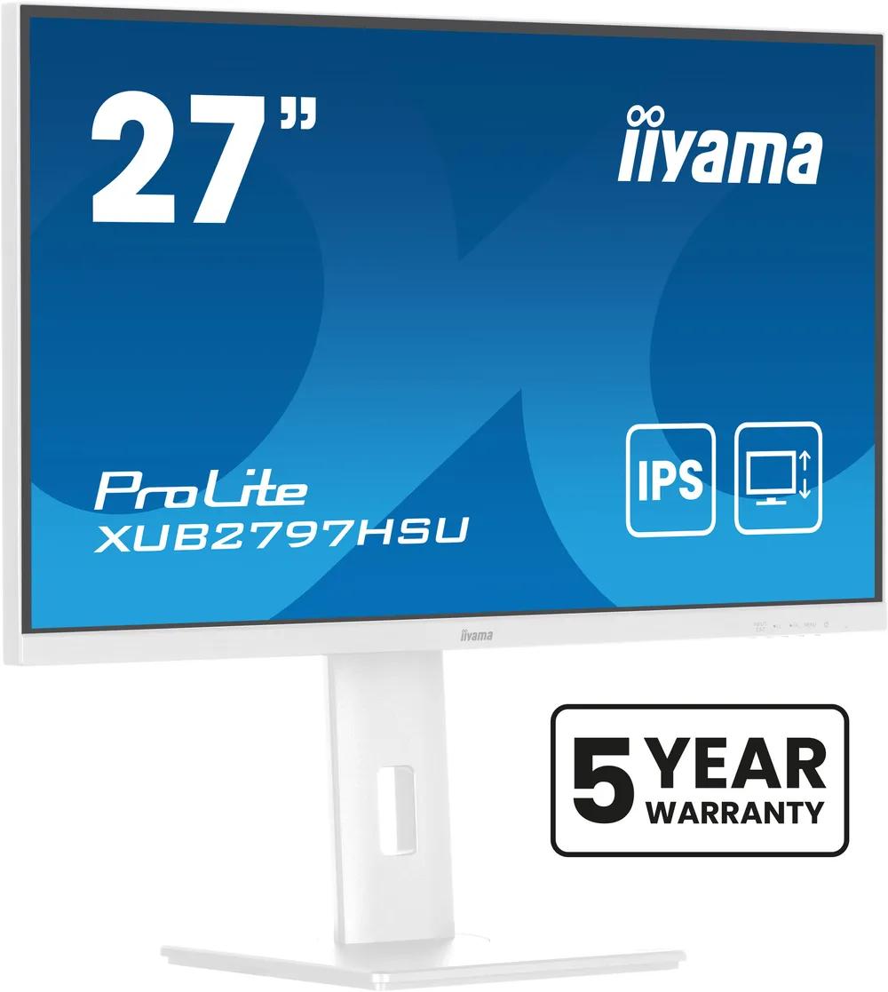 iiyama ProLite XUB2797HSU-W2 27" IPS FullHD 100Hz Höhenverstellbare Lautsprecher