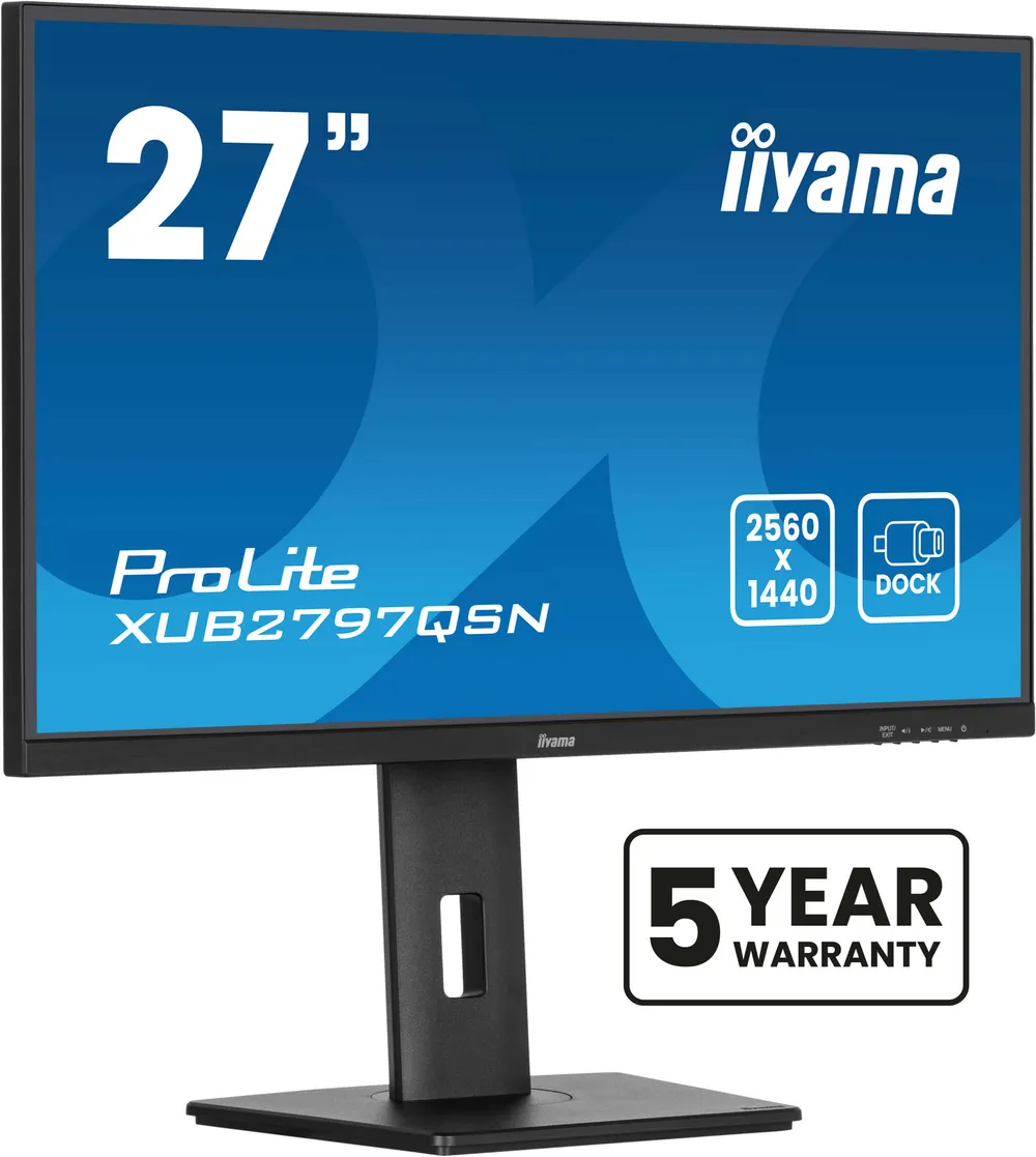 iiyama ProLite XUB2797QSN-B2 Monitor 68.5cm (27") WQHD | xub2797qsn-b2 | IPS - 1ms