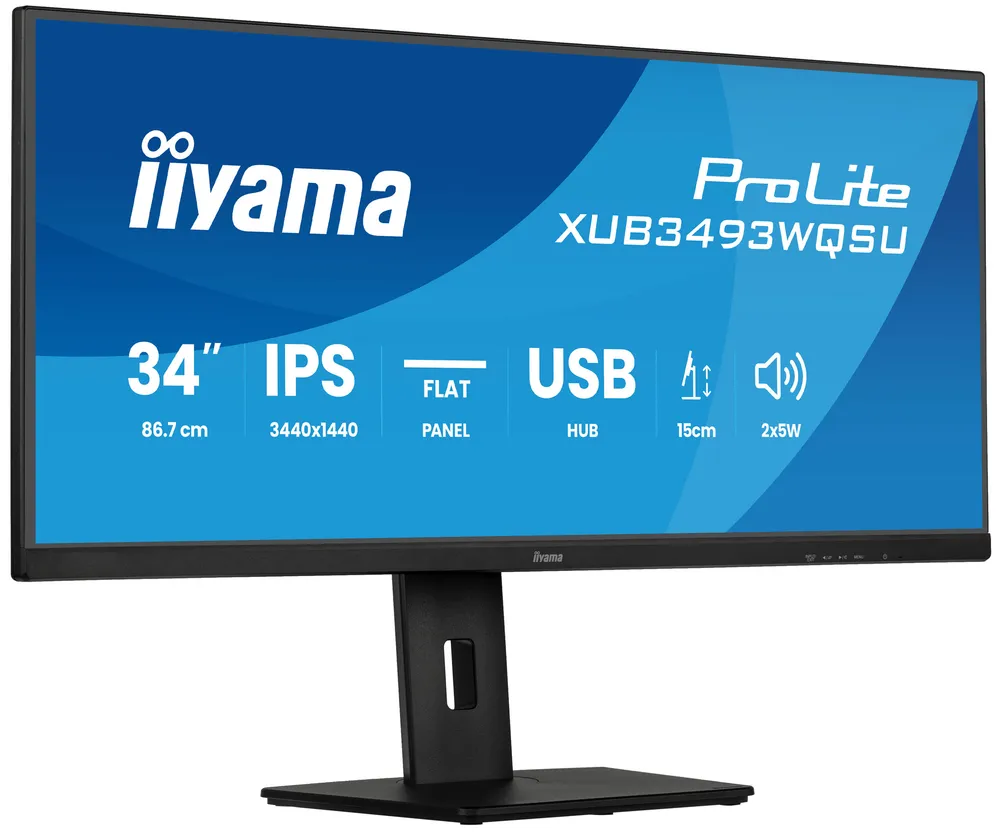 Iiyama ProLite XUB3493WQSU-B6 | xub3493wqsu-b6 | LED-Monitor - 86.4 cm (34")