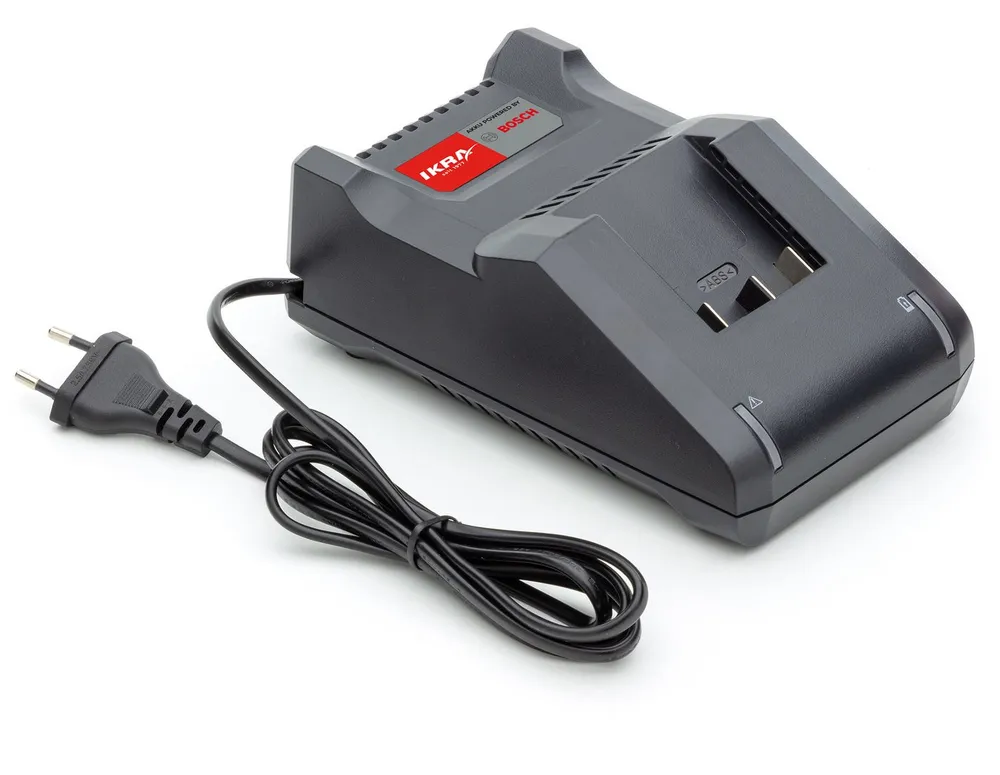 ikra GmbH AL 36-V-20 Batterie-Ladegerät (2000 mA, 1-tlg., schnelle Ladung, Kompatibilität mit BOSCH 36V & IKRA BOSCH 36V Serie)