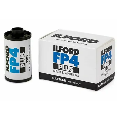 Ilford FP4 Plus Schwarzweiß-Fotofilm 135/36