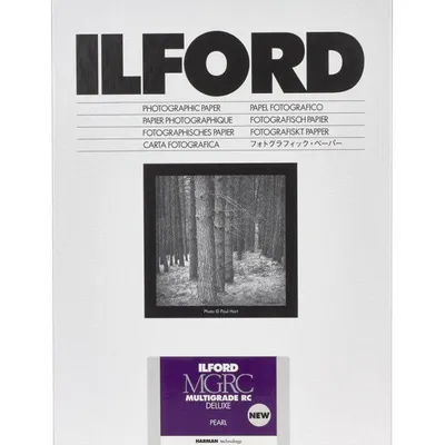 Fotopapier Ilford Multigrade V RC De Luxe MGD.44M Perl 12,7 x 17,8 cm 100 Blatt