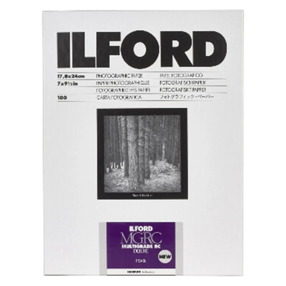 Fotopapier Ilford Multigrade V RC Deluxe 44M Perl 17,8 x 24 cm 100 Blatt