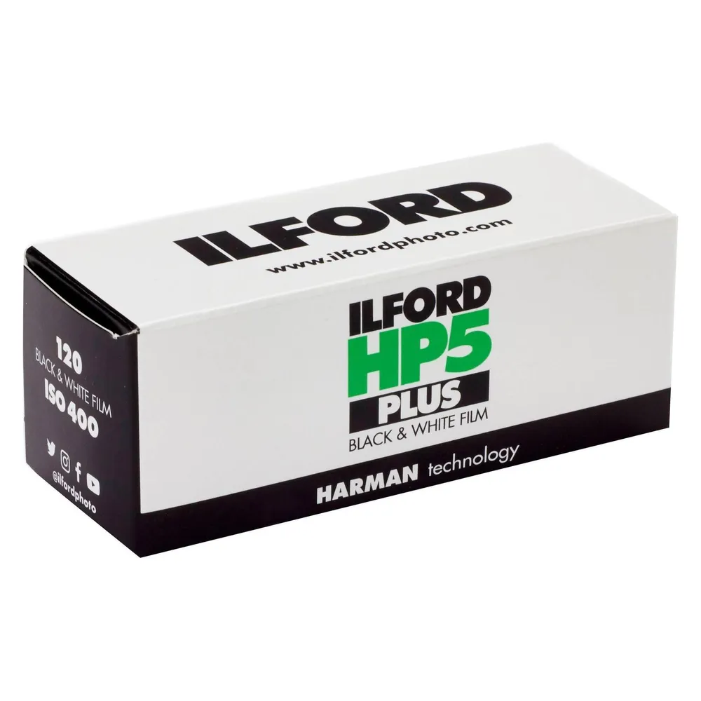 Schwarzweißfilm Ilford HP5 PLUS 120 ISO 400 hohe Empfindlichkeit