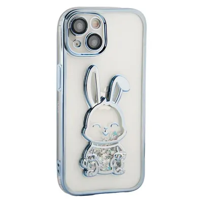 iLike iPhone 13 Silicone Case Print Desire Rabbit (Apple iPhone 13)