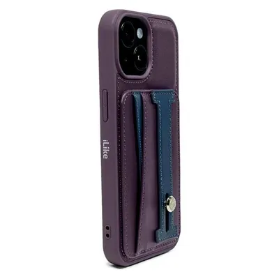iLike iPhone 14 LEATHER POCKET STAND COVER