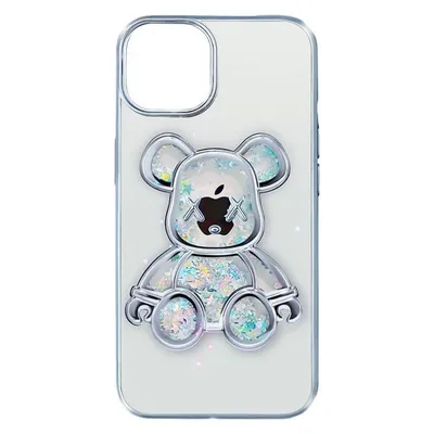 iLike iPhone 14 Silicone Case Print Desire Bear (Apple iPhone 14)