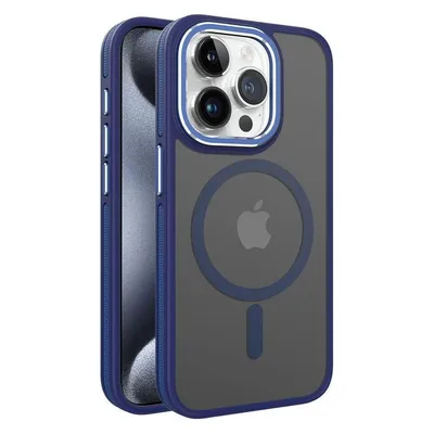 iLike iPhone 15 DUAL METAL FRAME MAGSAFE CASE