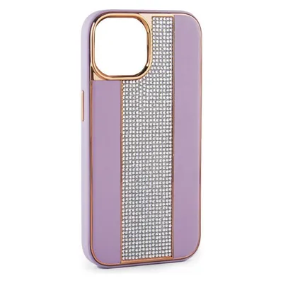 iLike iPhone 15 Pro Diamonds and Leather Case (Apple iPhone 15 Pro)