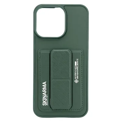 iLike iPhone 15 Pro LEATHER HIDDEN POCKET STAND COVER