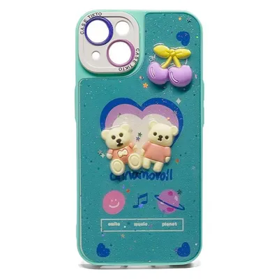 iLike iPhone 15 Pro Max EPOXY CARTOON COVER (Apple iPhone 15 Pro Max)