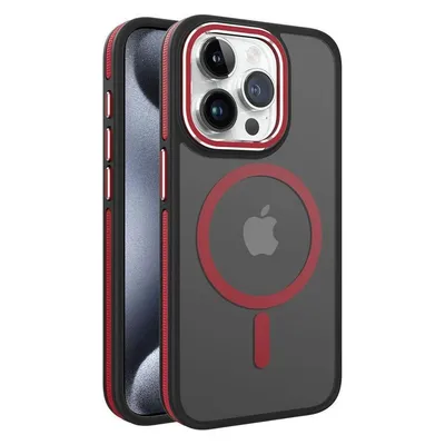 iLike iPhone 15 Pro DUAL METAL FRAME MAGSAFE CASE