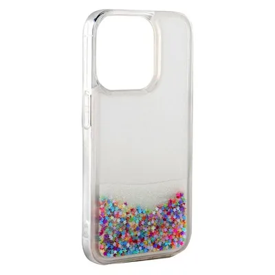 iLike iPhone 15 Silicone Case Water Glitter (Apple iPhone 15)