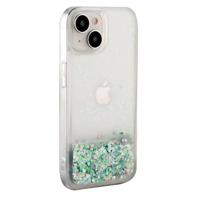 iLike iPhone 15 Silicone Case Water Glitter (Apple iPhone 15)