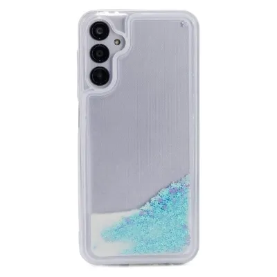 iLike Galaxy A34 5G Silicone Case Water Glitter (Samsung Galaxy A34 5G)