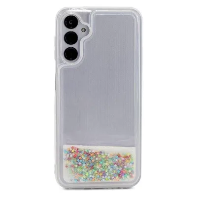 iLike Galaxy A34 5G Silicone Case Water Glitter (Samsung Galaxy A34 5G)