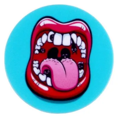 iLike Universal Pop Holder Lips Pink
