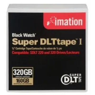 Datenband leer Imation Super DLTtape 1 320 GB Schwarz