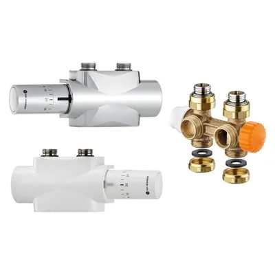 Imi Hydronic Engineering Heimeier Multilux 4 - Eclipse - Set Halo m automatischer Durchflussregelung