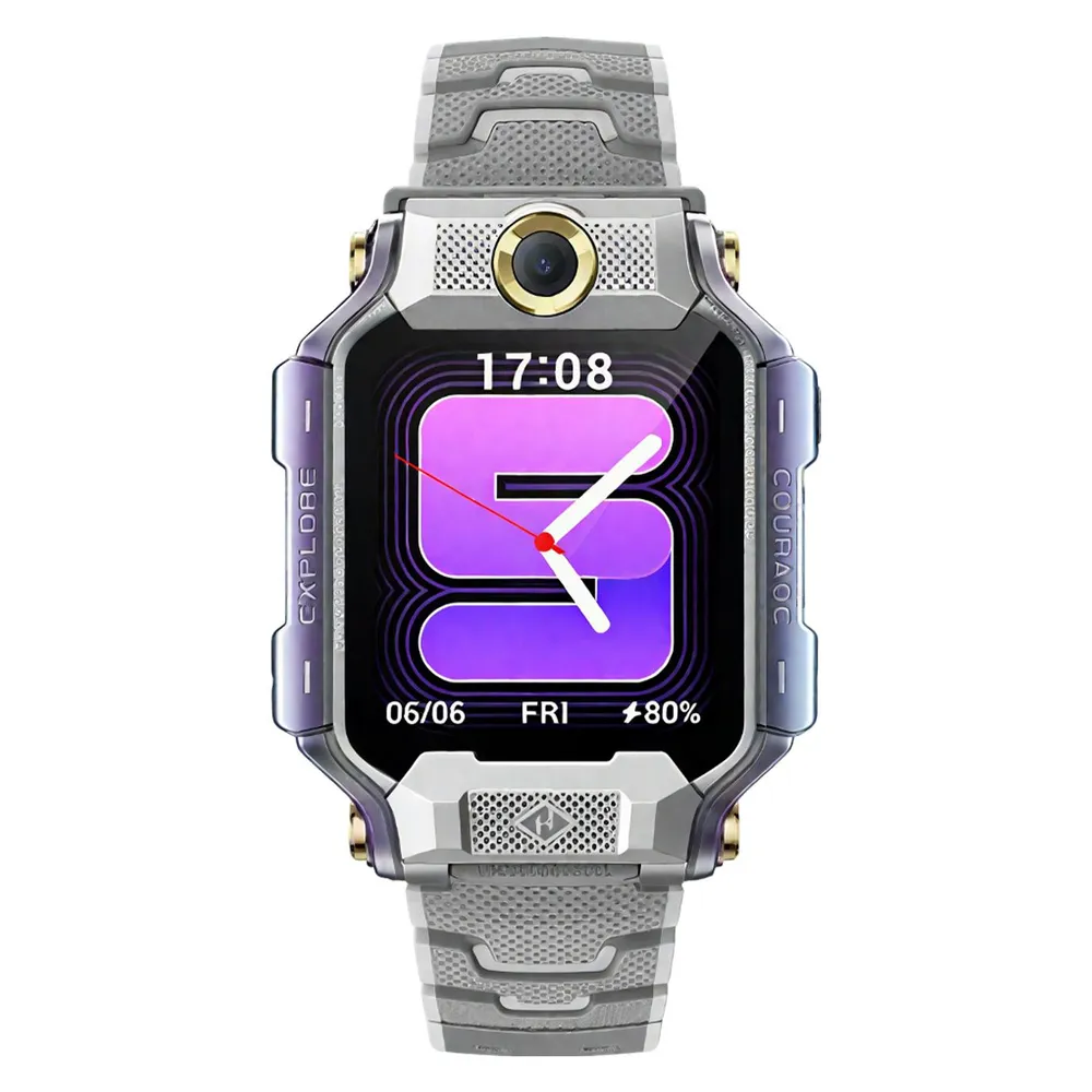 Kinder-Smartwatch Watch Phone X10 Silber