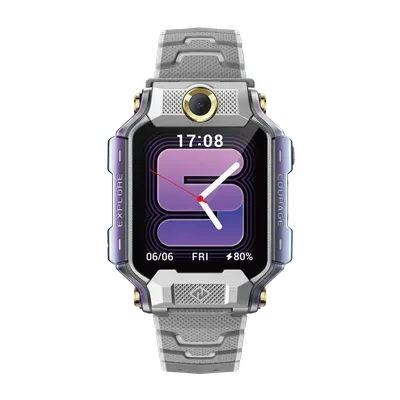 Kinder-Smartwatch Watch Phone X10 Silber
