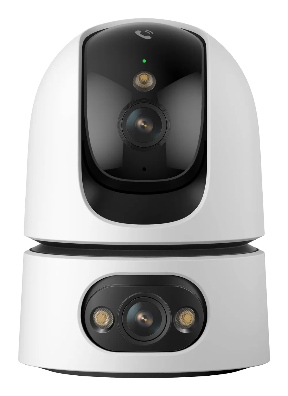 Imou Ranger Dual Pro 6MP - Dual-Lens WLAN-Innenkamera mit Schwenk-/Neigefunktion - Weiß
