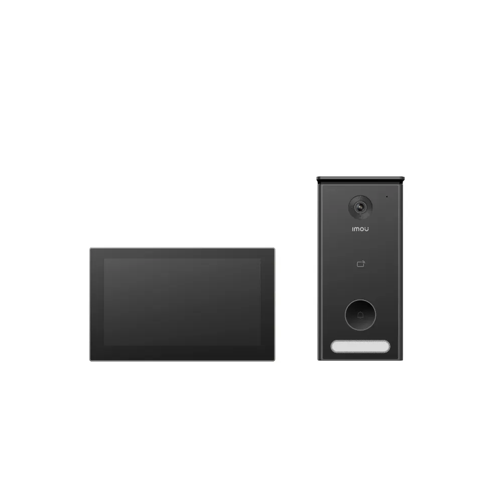 "Imou VDP7 5MP (POE) - Videotürklingel mit Display (7") - Schwarz"