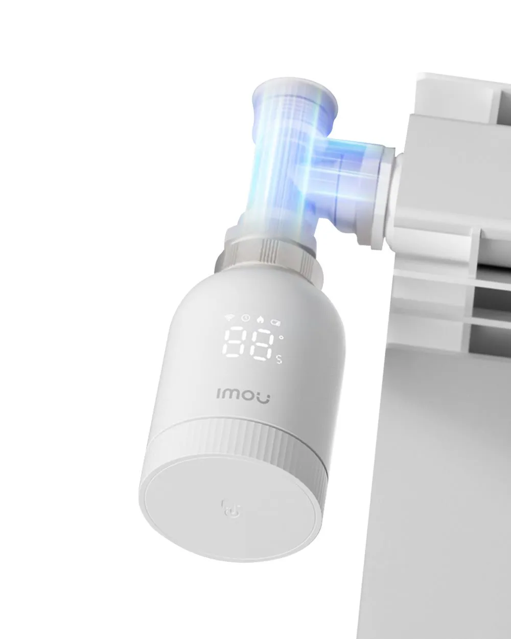 Intelligenter thermostatischer Heizkörper - Effizientes, energiesparen, 1 Stück (Muss mit IMOU-Gateway verwendet werden)