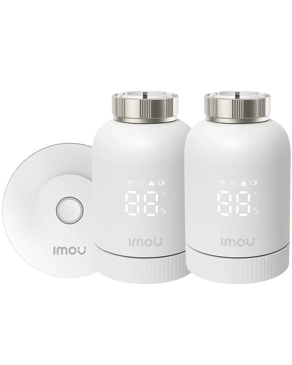 Intelligenter thermostatischer Heizkörper - Effizientes, energiesparen, 2 Stück + Gateway (WLAN)