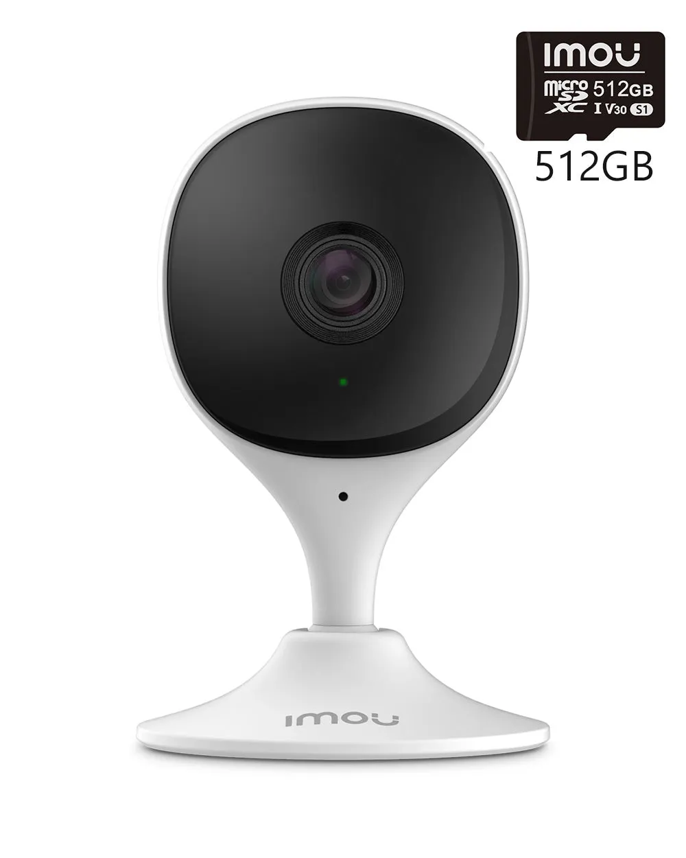IMOU Cue 2C WiFi Sicherheitsüberwachung Smart Kamera, 2K 3MP / + 512GB Speicherkarte