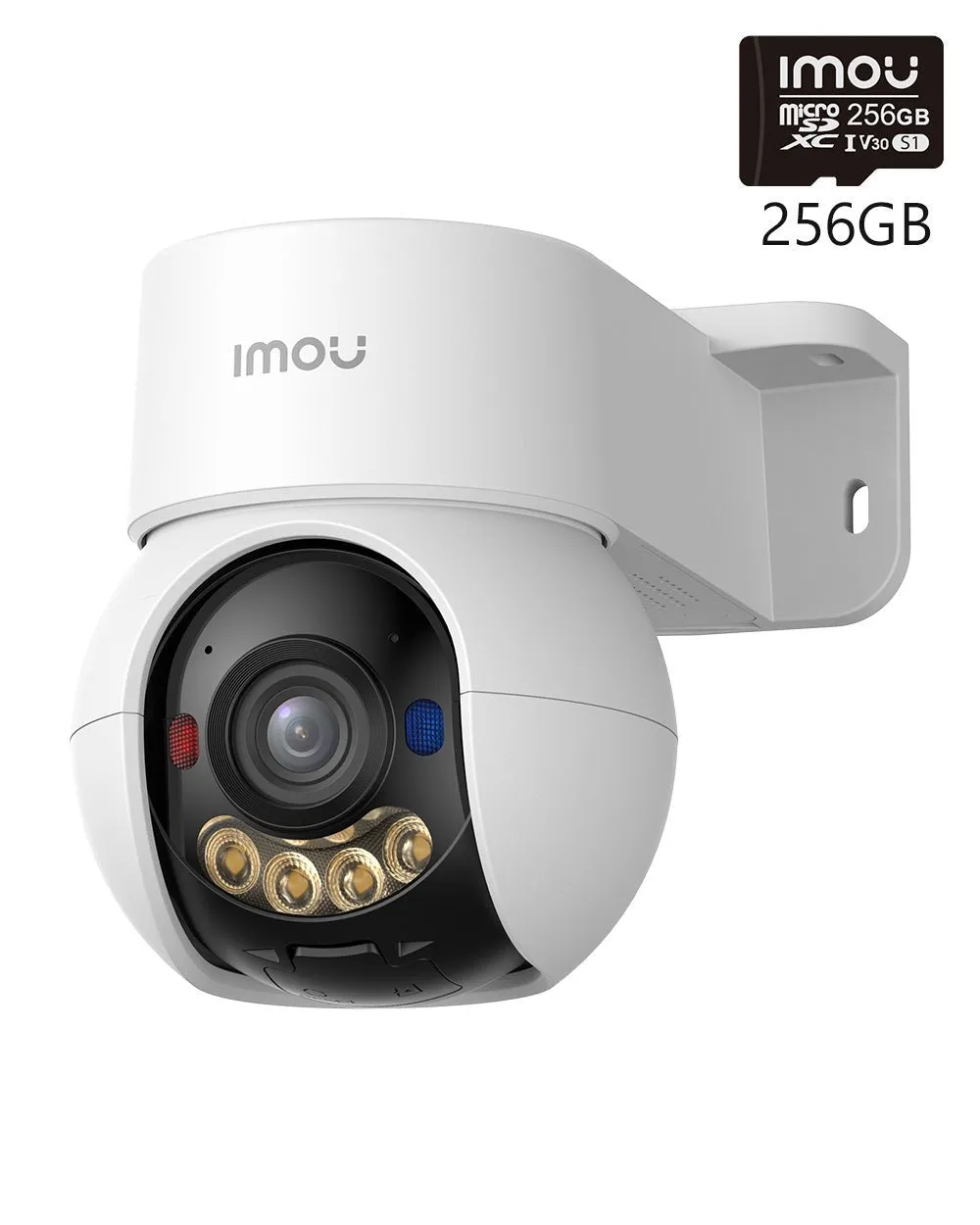 IMOU Talos 5MP 3K 8MP 4K Außenbereich-Farb-Nachtsicht-WLAN-Kamera, 4K 8MP / + 256GB Speicherkarte