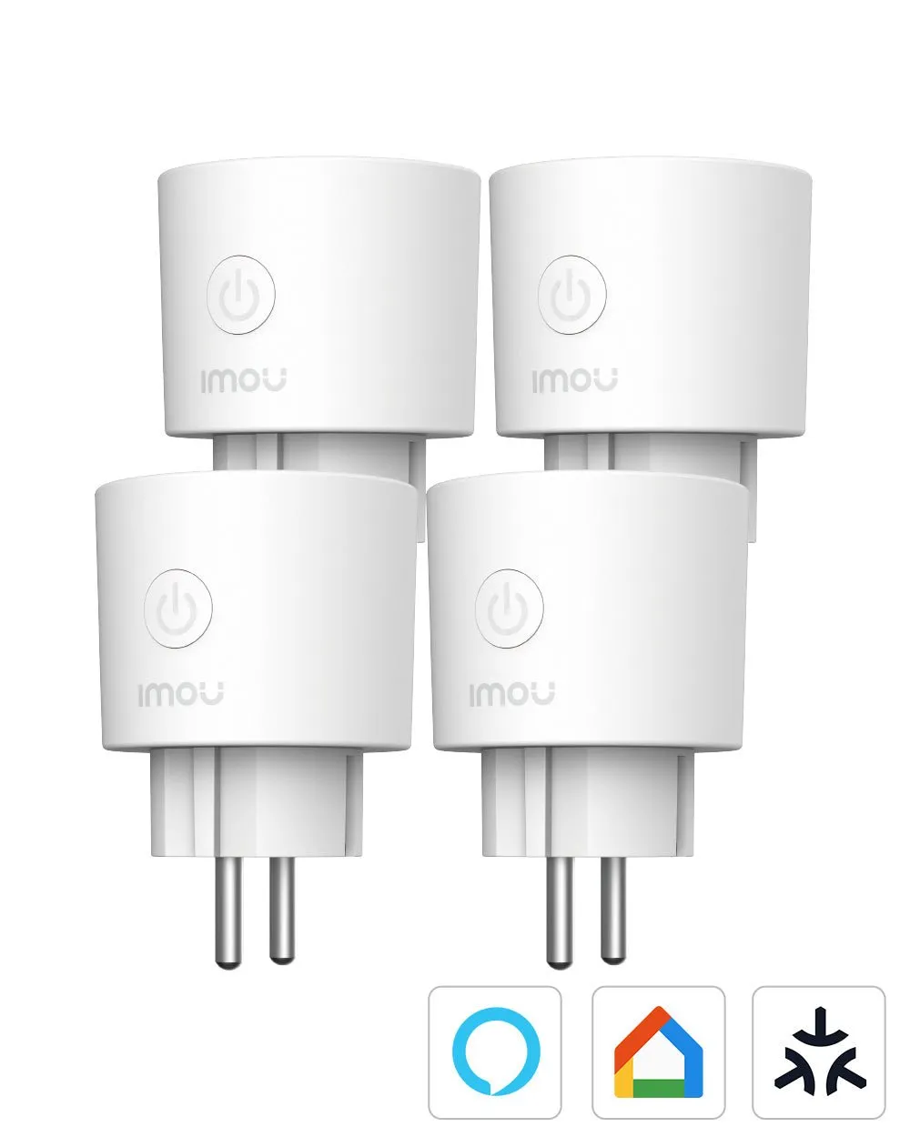 Smart Plug – Steuern Sie Ihre Geräte intelligent mit Alexa, Google Hom, 4 Stück