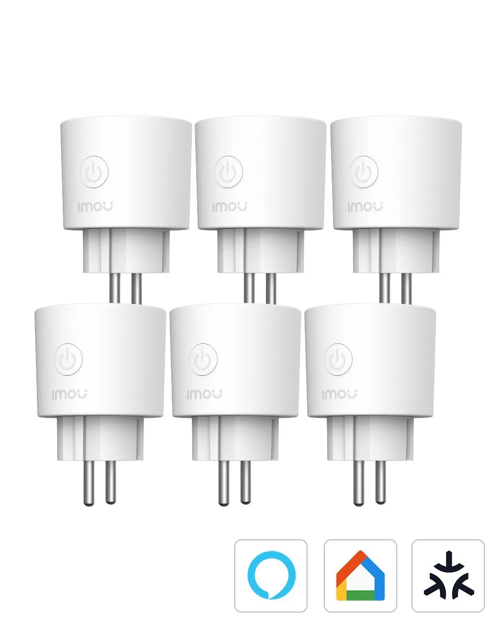 Smart Plug – Steuern Sie Ihre Geräte intelligent mit Alexa, Google Hom, 6 Stück