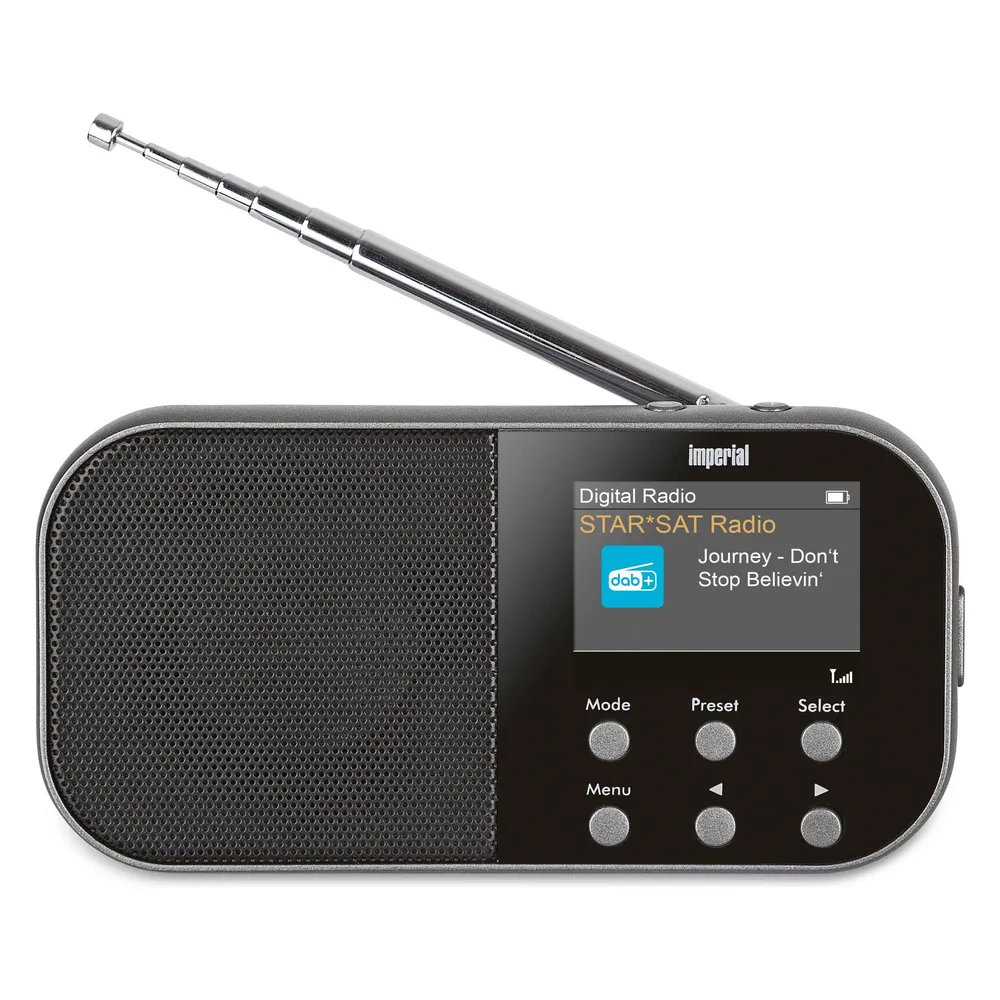 DABMAN 15 anthrazit DAB+ Radio
