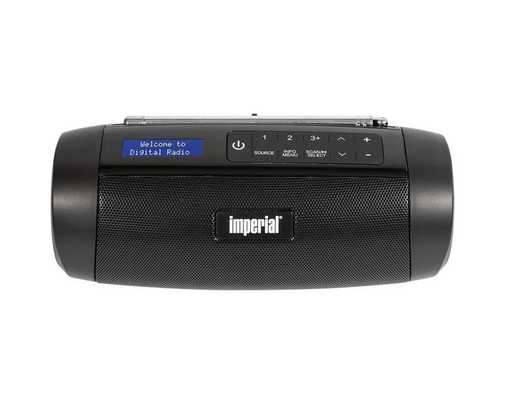 IMPERIAL 22-316-00 Radio (DAB+ Radio, 15 W, DAB+, Bluetooth, spritzwassergeschützt für Outdoor-Nutzung, 8h Akku)