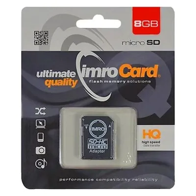 IMRO 4/8G ADP Speicherkarte MicroSDHC Klasse 4