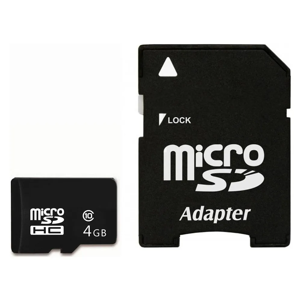 IMRO Micro-SD Karte 4 GB – Speicherkarte + Adapter