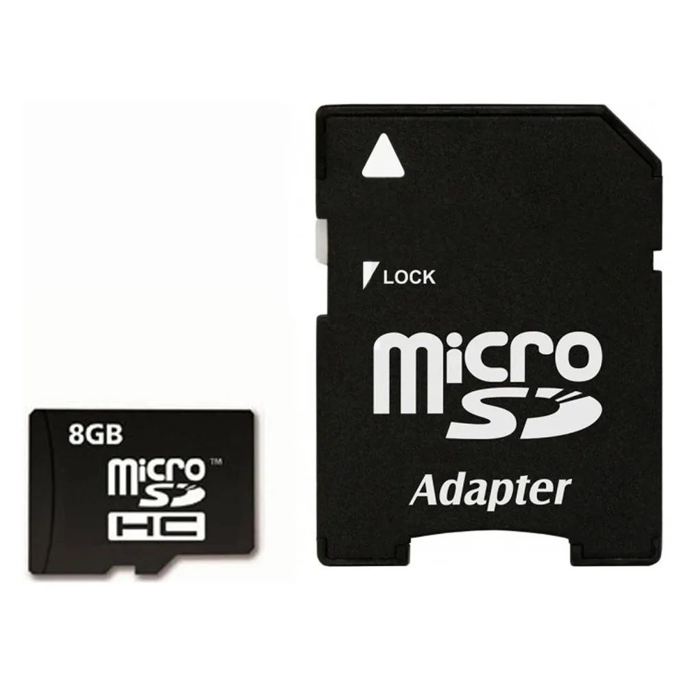 IMRO Micro-SD Karte 8 GB – Speicherkarte + Adapter