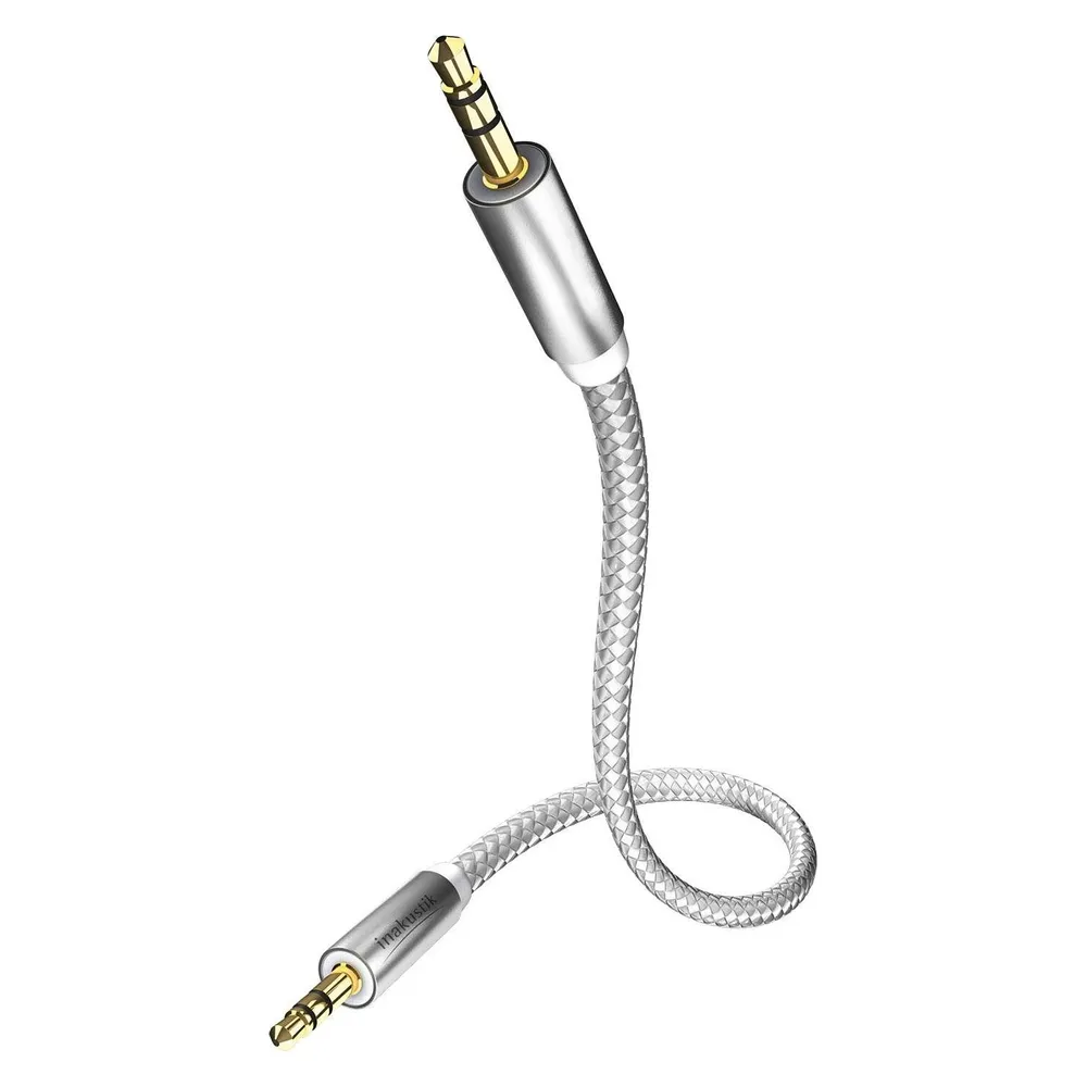 Inakustik Premium Stereo-Klinkenverbindung (0.50 m, AUX Kabel)